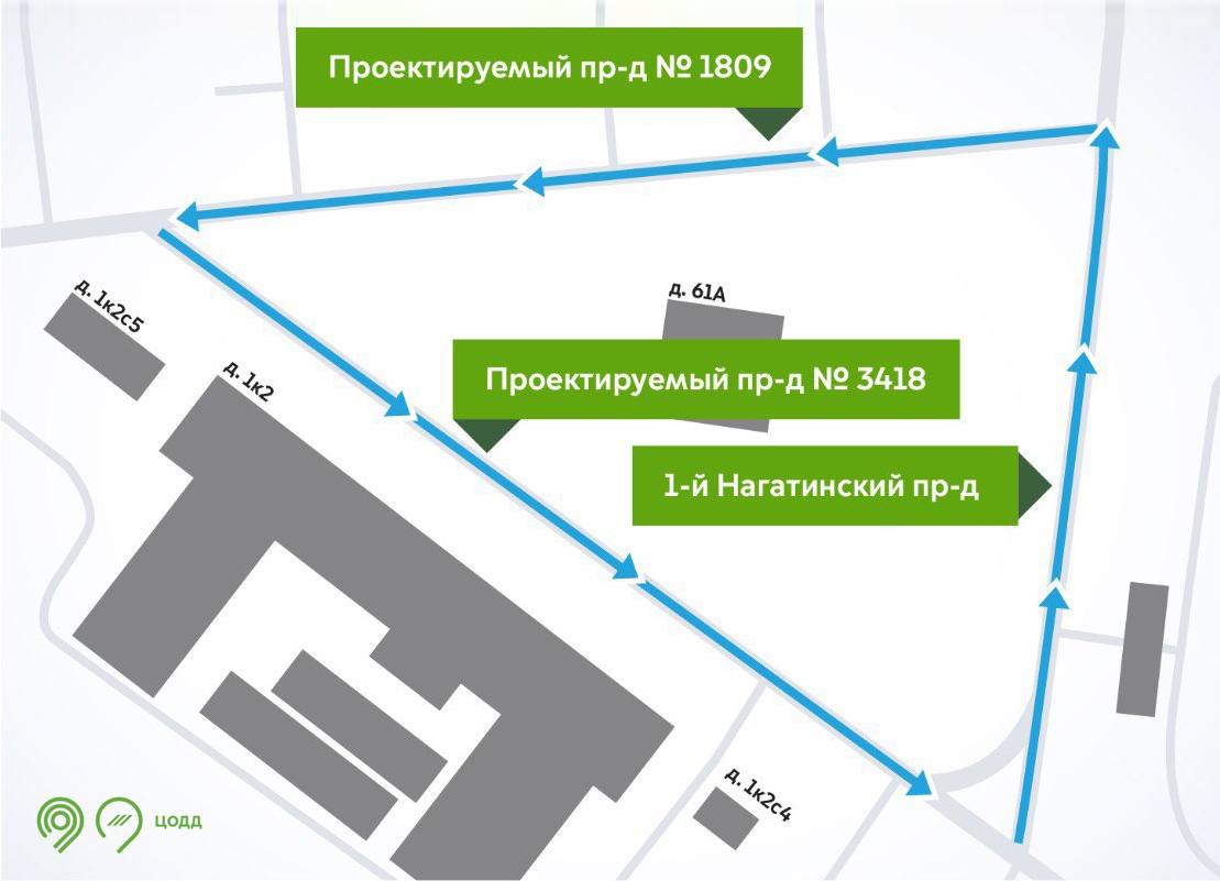 Г москва проектируемый проезд. Проектируемый проезд в Нагатино Садовниках. Схема движения самовывоз. Проектируемый проезд 1809 59к2. Кульнева изменение схемы движения.