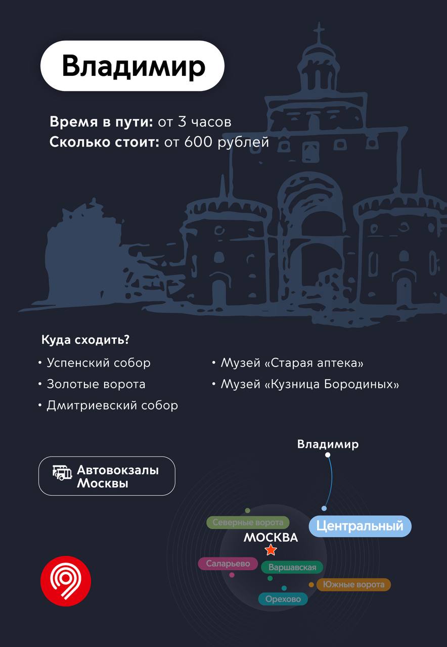 В Москве работают 4 современных автовокзала: оттуда вы можете отправиться в  удивительную зимнюю поездку - Единый Транспортный Портал