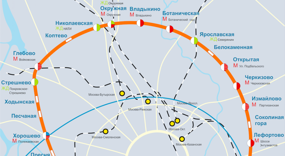 Мцк коптево карта